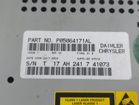 2008-2009 Dodge Caliber Radio AM FM Cd Player Receiver Replacement P/N:P05064171AL Fits Fits 2008 2009 2010 OEM Used Auto Pa