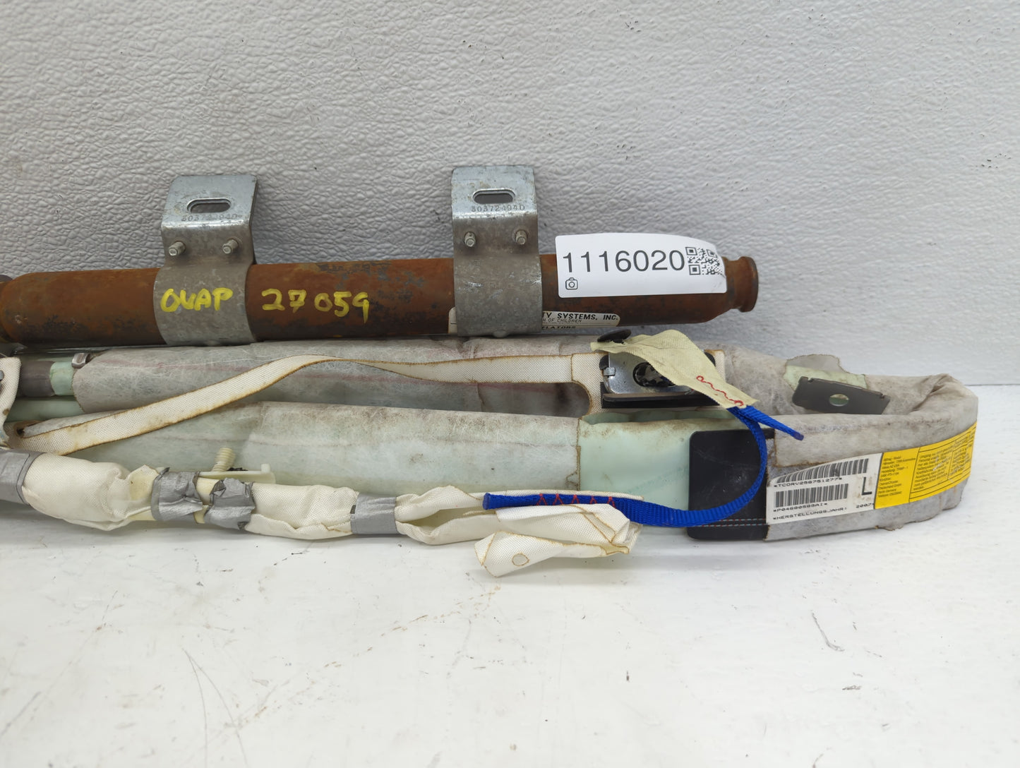 Dodge Caravan Passenger Curtain Air Bag Oem - Oemusedautoparts1.com