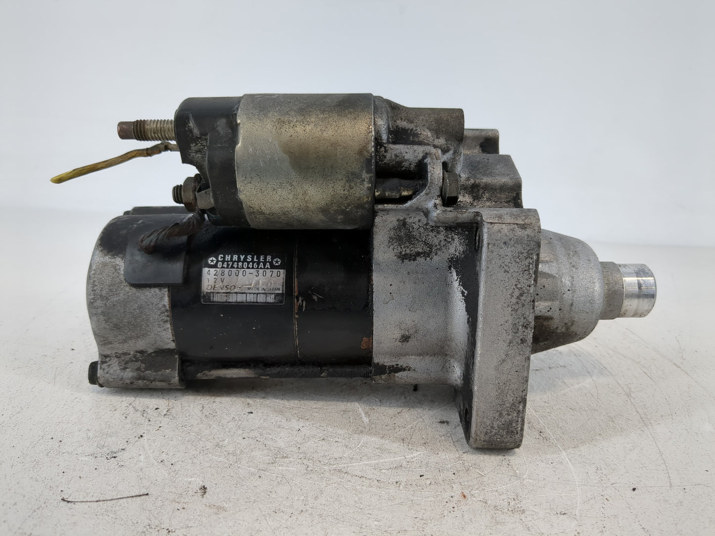 2006-2007 Dodge Caravan Car Starter Motor Solenoid OEM P/N:04748046AA Fits Fits 2006 2007 2008 2009 2010 OEM Used Auto Parts