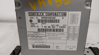 2008 Dodge Caravan Radio AM FM Cd Player Receiver Replacement P/N:P05064759AC P05064063AE OEM Used Auto Parts - Oemusedautop