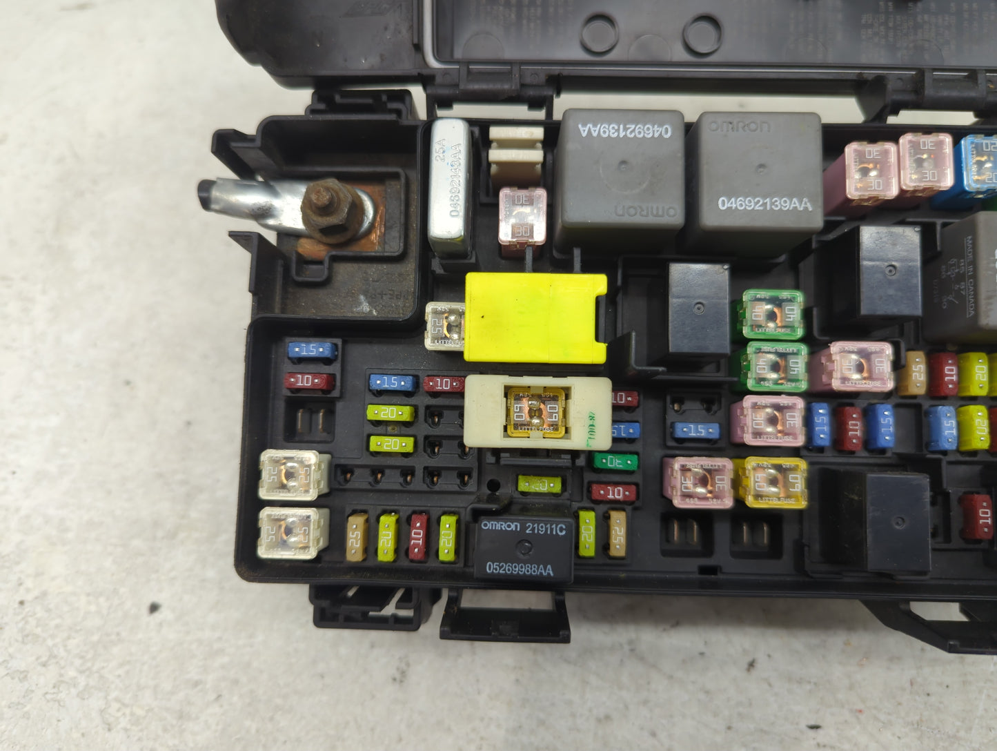 2008 Dodge Caravan Fusebox Fuse Box Relay Module Tipm Pp-td20|62337-001 - Oemusedautoparts1.com