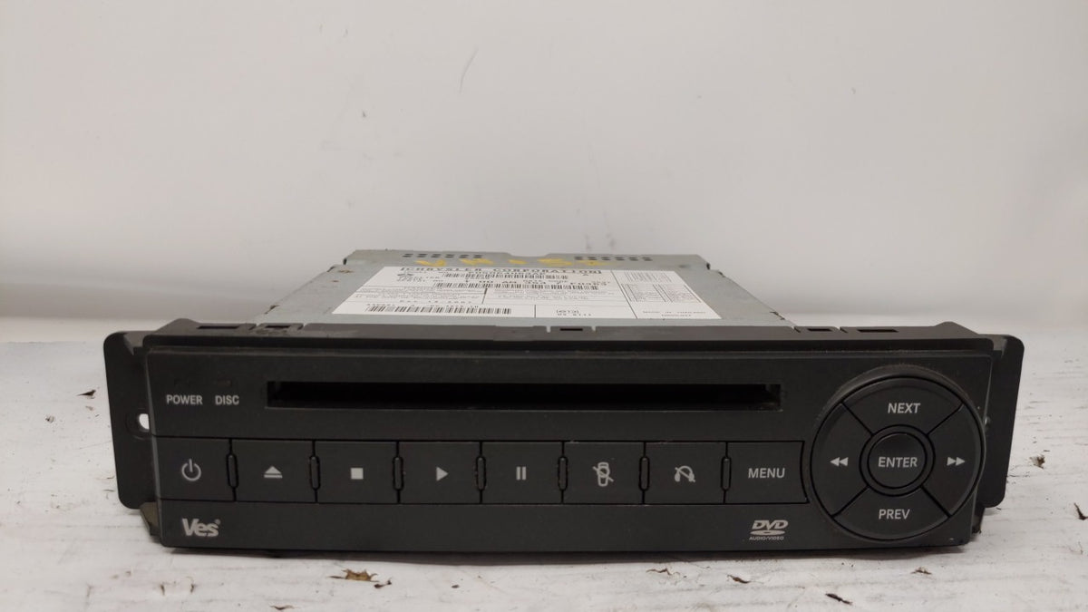 2008 Dodge Caravan Radio AM FM Cd Player Receiver Replacement P/N:P05064759AC P05064063AE OEM Used Auto Parts - Oemusedautop