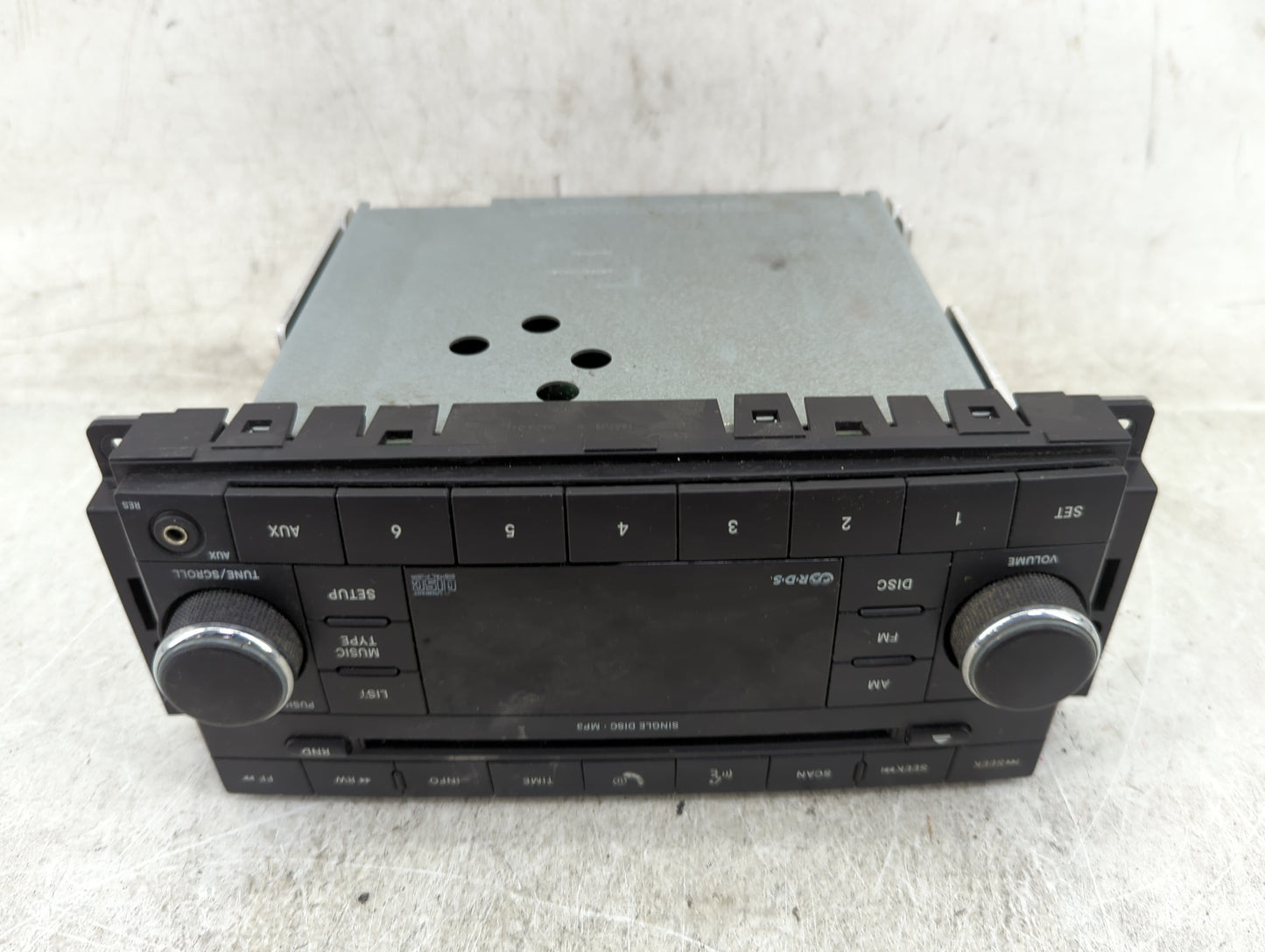 2008 Dodge Caravan Radio AM FM Cd Player Receiver Replacement P/N:P05064411AF A2C53258759 Fits OEM Used Auto Parts - Oemused