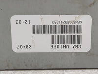 2008 Dodge Caravan Radio AM FM Cd Player Receiver Replacement P/N:P05064411AF A2C53258759 Fits OEM Used Auto Parts - Oemused