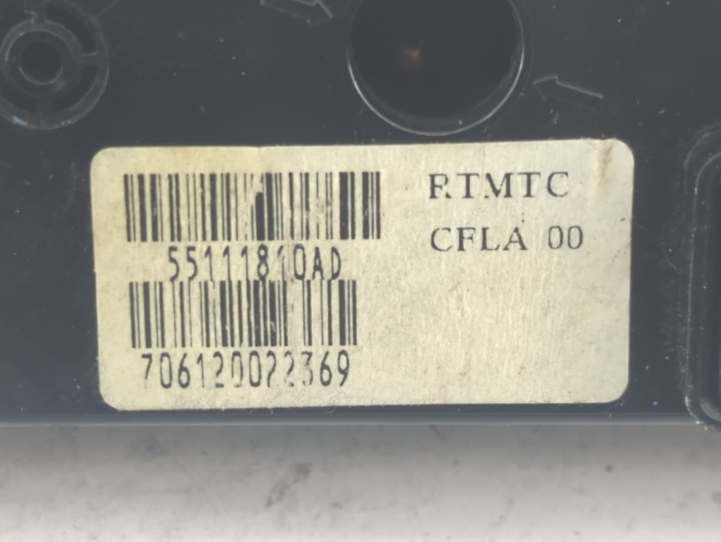 2008 Dodge Caravan Climate Control Module Temperature AC/Heater Replacement P/N:55111810AD Fits Fits 2009 2010 2011 OEM Used