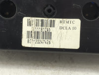 2008 Dodge Caravan Climate Control Module Temperature AC/Heater Replacement P/N:55111181CAD RTMTC, DCLA00 Fits Fits 2009 201