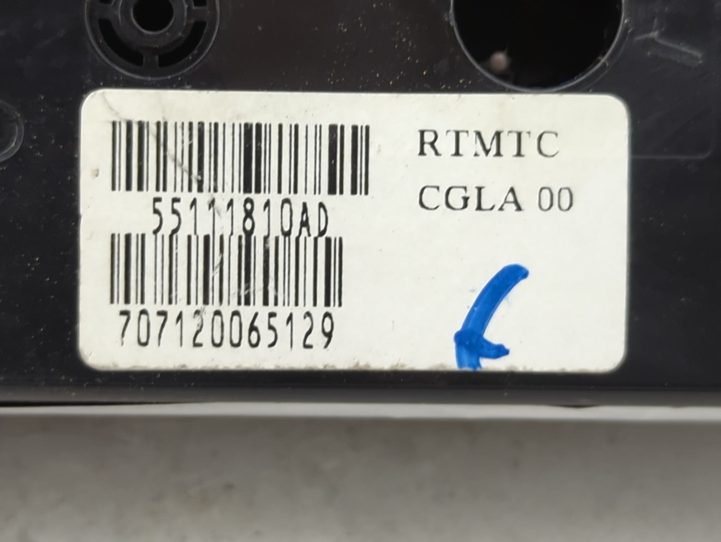 2008 Dodge Caravan Climate Control Module Temperature AC/Heater Replacement P/N:55111810AD Fits Fits 2009 2010 2011 OEM Used