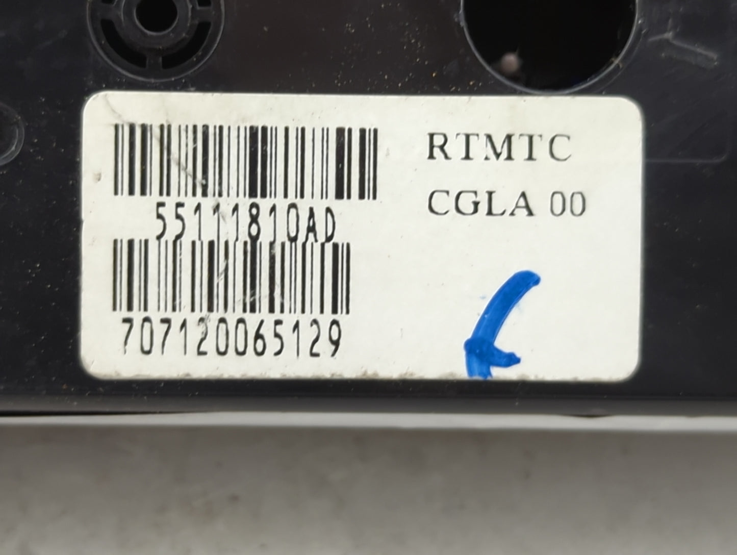 2008 Dodge Caravan Climate Control Module Temperature AC/Heater Replacement P/N:55111810AD Fits Fits 2009 2010 2011 OEM Used