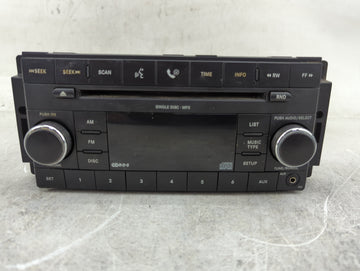 2008 Dodge Caravan Radio AM FM Cd Player Receiver Replacement P/N:P05064411AF Fits OEM Used Auto Parts