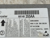 2008 Dodge Caravan Air Bag Passenger Right Dashboard OEM P/N:68148355AA 5WK44094 Fits OEM Used Auto Parts - Oemusedautoparts