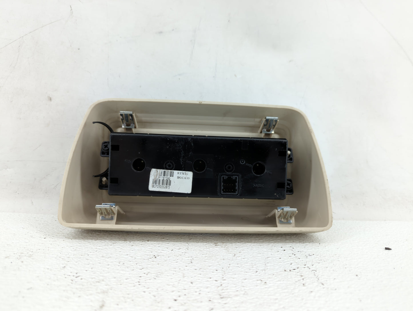 2008 Dodge Caravan Climate Control Module Temperature AC/Heater Replacement P/N:55111312A0 1RK591X9AD Fits Fits 2009 2010 20
