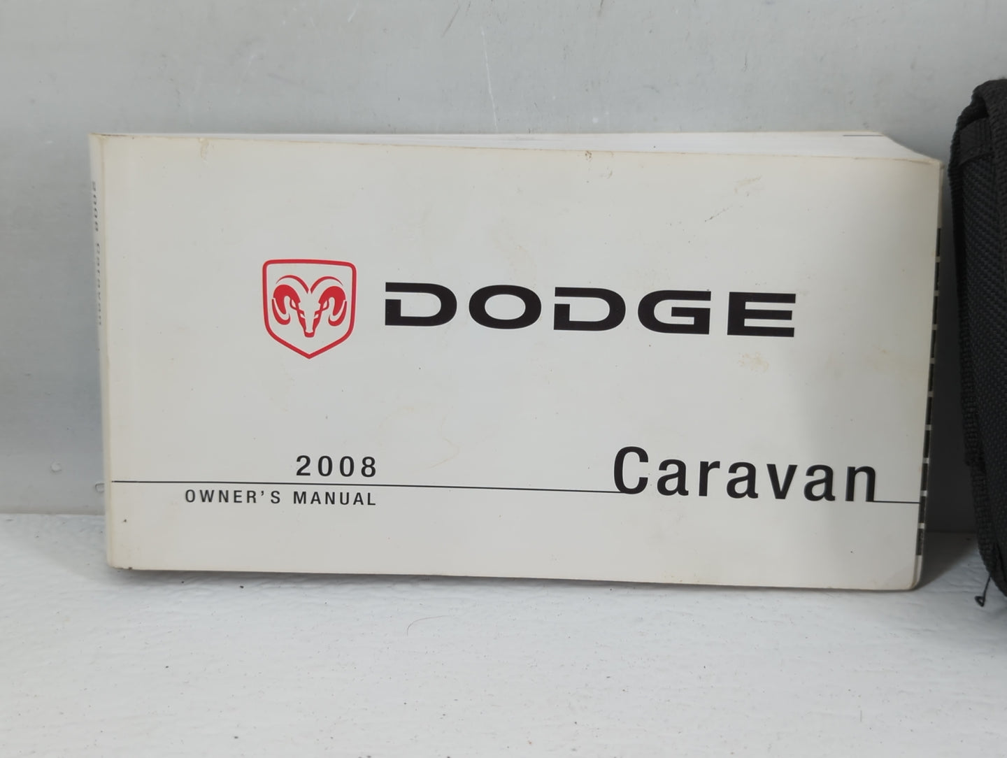 2008 Dodge Caravan Owners Manual Book Guide P/N:81-226-0819 OEM Used Auto Parts - Oemusedautoparts1.com