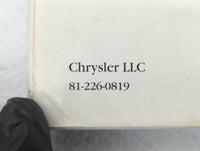 2008 Dodge Caravan Owners Manual Book Guide P/N:81-226-0819 OEM Used Auto Parts - Oemusedautoparts1.com