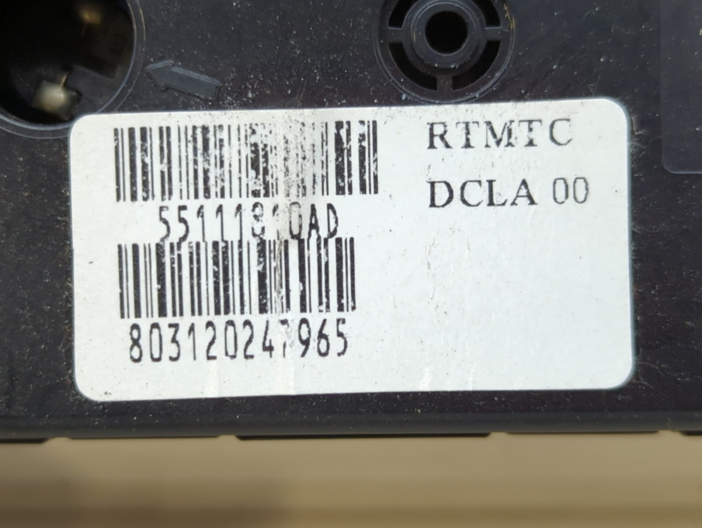 2008 Dodge Caravan Climate Control Module Temperature AC/Heater Replacement P/N:55111810AD Fits Fits 2009 2010 2011 OEM Used