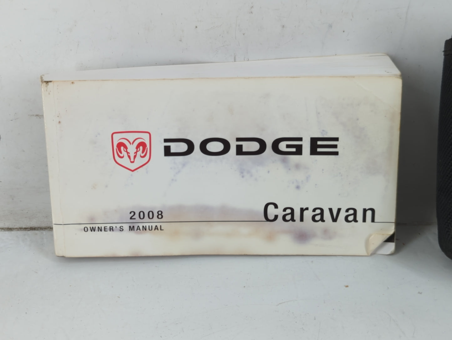2008 Dodge Caravan Owners Manual Book Guide P/N:81-226-0819 OEM Used Auto Parts - Oemusedautoparts1.com