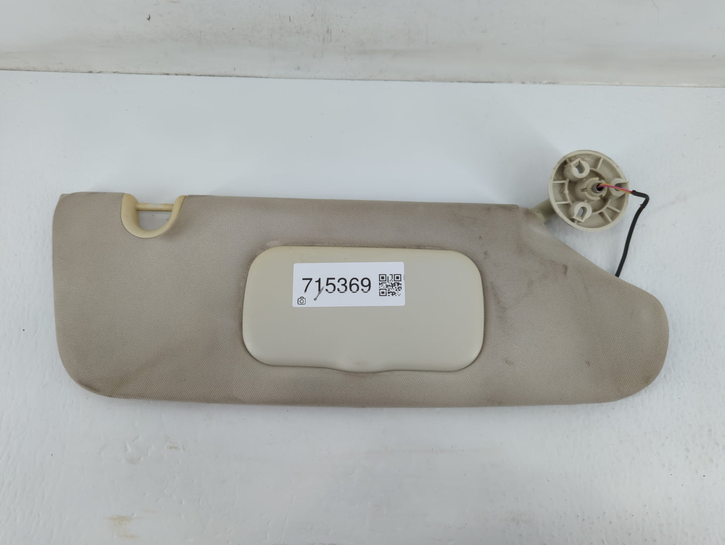 2008 Dodge Caravan Sun Visor Shade Replacement Passenger Right Mirror Fits Fits 2009 2010 OEM Used Auto Parts - Oemusedautop