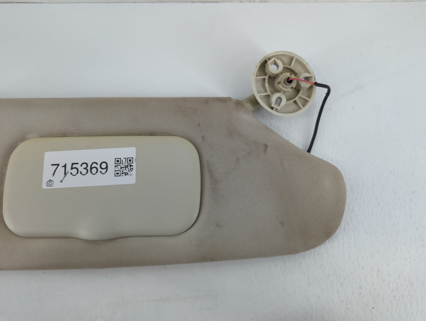 2008 Dodge Caravan Sun Visor Shade Replacement Passenger Right Mirror Fits Fits 2009 2010 OEM Used Auto Parts - Oemusedautop
