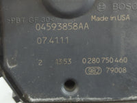 2008 Dodge Caravan Throttle Body P/N:0 280 750 460 04593858AA Fits Fits 2009 2010 2011 OEM Used Auto Parts - Oemusedautopart