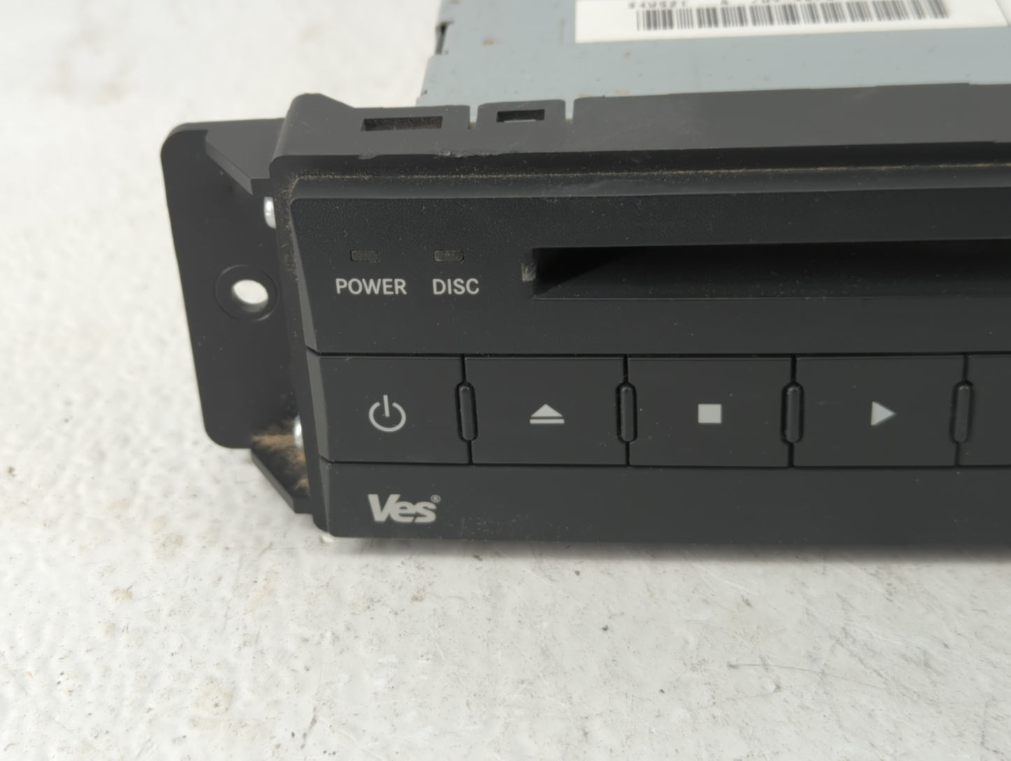 2008 Dodge Caravan Radio AM FM Cd Player Receiver Replacement P/N:P05064063AE Fits Fits 2009 OEM Used Auto Parts - Oemusedau