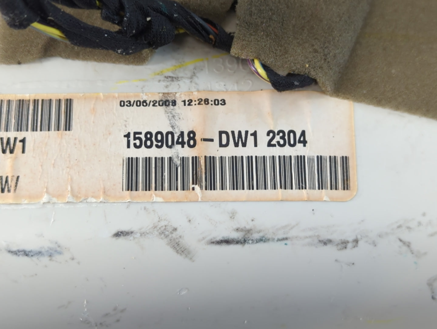 2008 Dodge Caravan Overhead Roof Console - Oemusedautoparts1.com