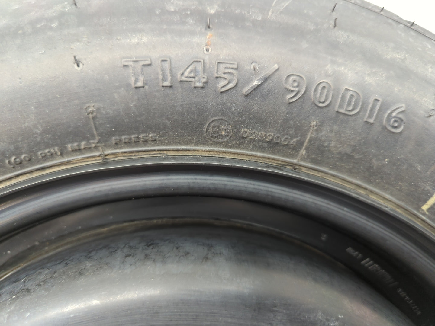 Dodge Caravan Spare Donut Tire Wheel Rim Oem - Oemusedautoparts1.com