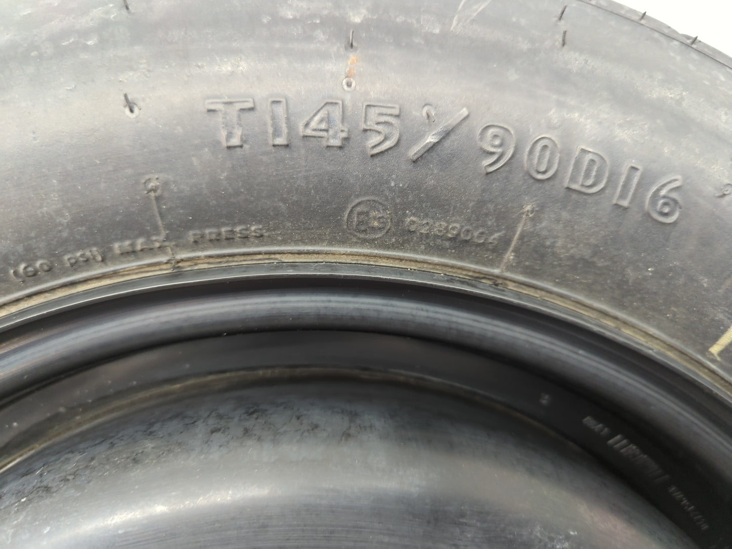 Dodge Caravan Spare Donut Tire Wheel Rim Oem - Oemusedautoparts1.com