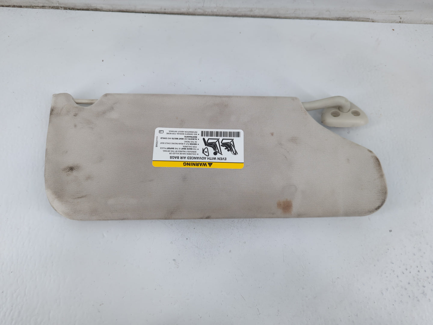 2008-2010 Dodge Charger Sun Visor Shade Replacement Driver Left Mirror Fits Fits 2008 2009 2010 OEM Used Auto Parts - Oemuse