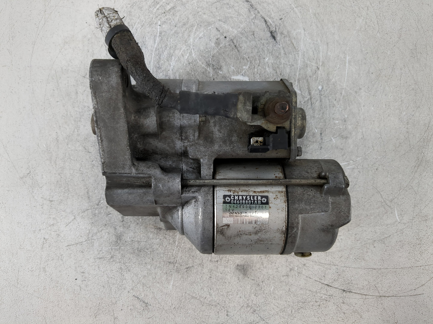 2006-2021 Dodge Charger Car Starter Motor Solenoid OEM P/N:TN428000-2201 04608801AB Fits OEM Used Auto Parts - Oemusedautopa