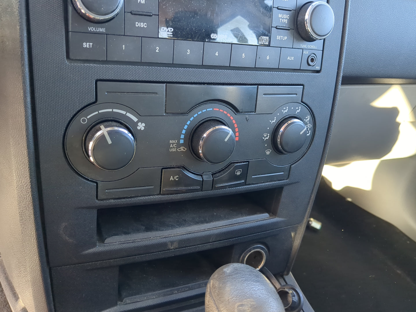 2008-2010 Dodge Charger Climate Control Module Temperature AC/Heater Replacement Fits Fits 2008 2009 2010 OEM Used Auto Part