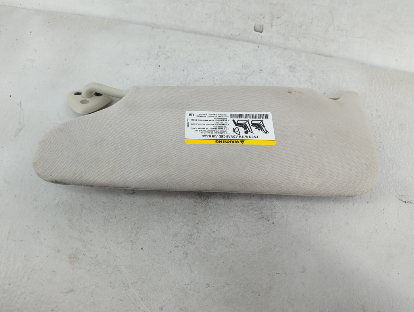 2008-2010 Dodge Charger Sun Visor Shade Replacement Passenger Right Mirror Fits Fits 2008 2009 2010 OEM Used Auto Parts - Oe