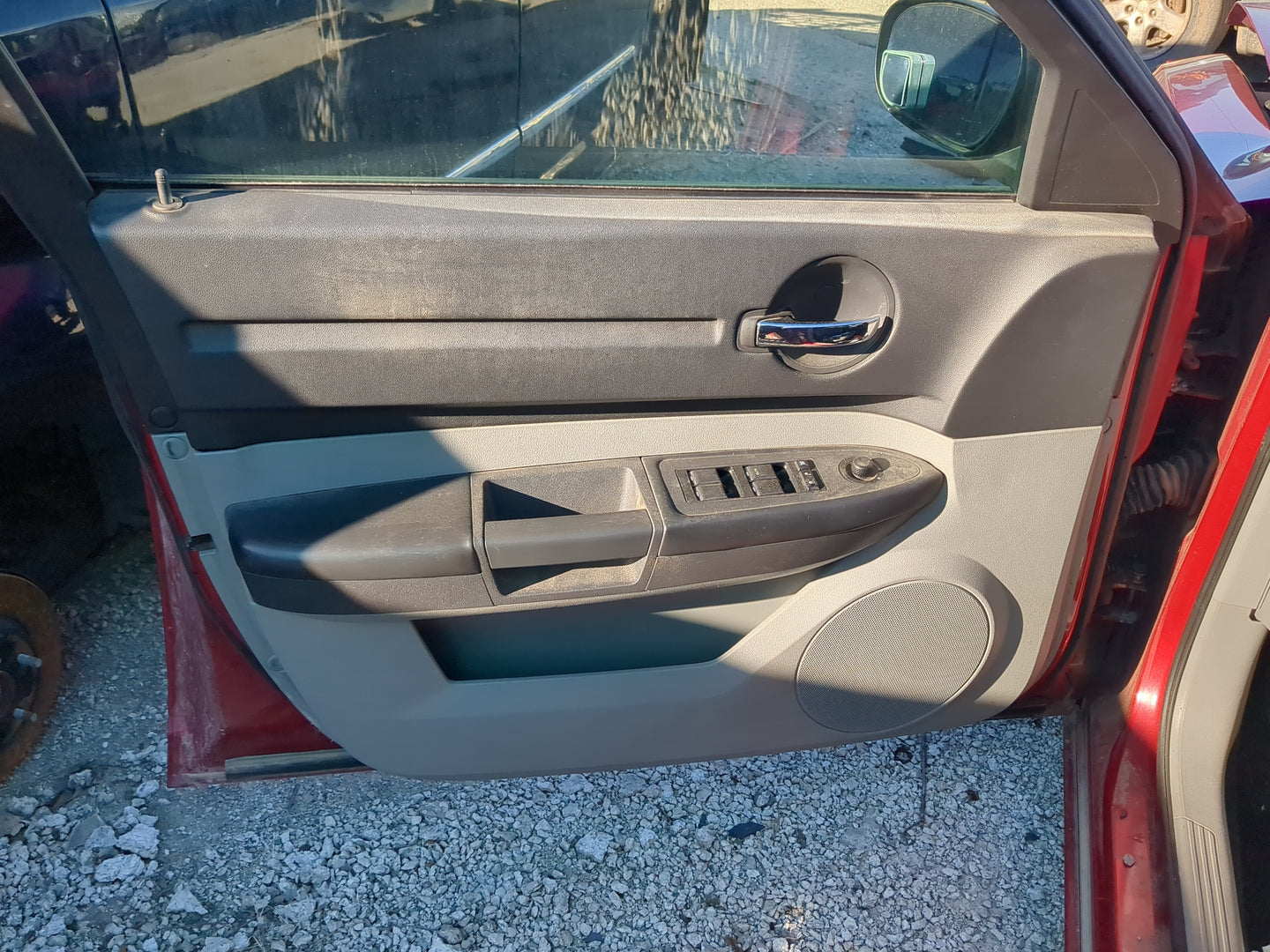 2008 Dodge Charger Front Left Driver Interior Door Panel Trim - Oemusedautoparts1.com