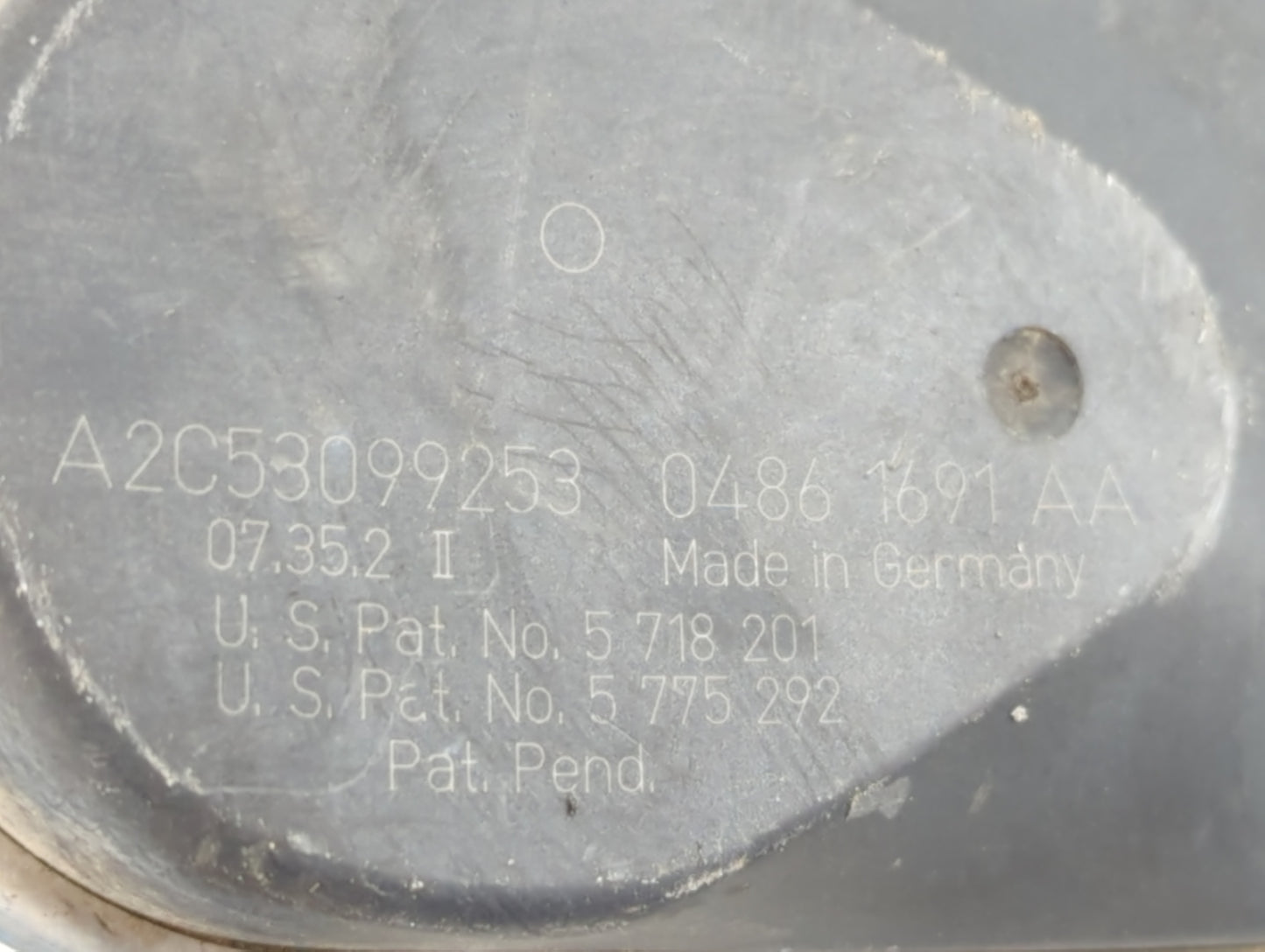 2006-2010 Dodge Charger Throttle Body P/N:5 775 292 5 718 201, 0486 1691 AA Fits Fits 2006 2007 2008 2009 2010 2011 OEM Used