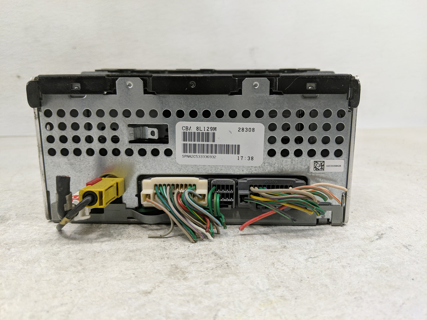 2008-2010 Dodge Charger Radio AM FM Cd Player Receiver Replacement P/N:P68021161AD Fits Fits 2008 2009 2010 OEM Used Auto Pa