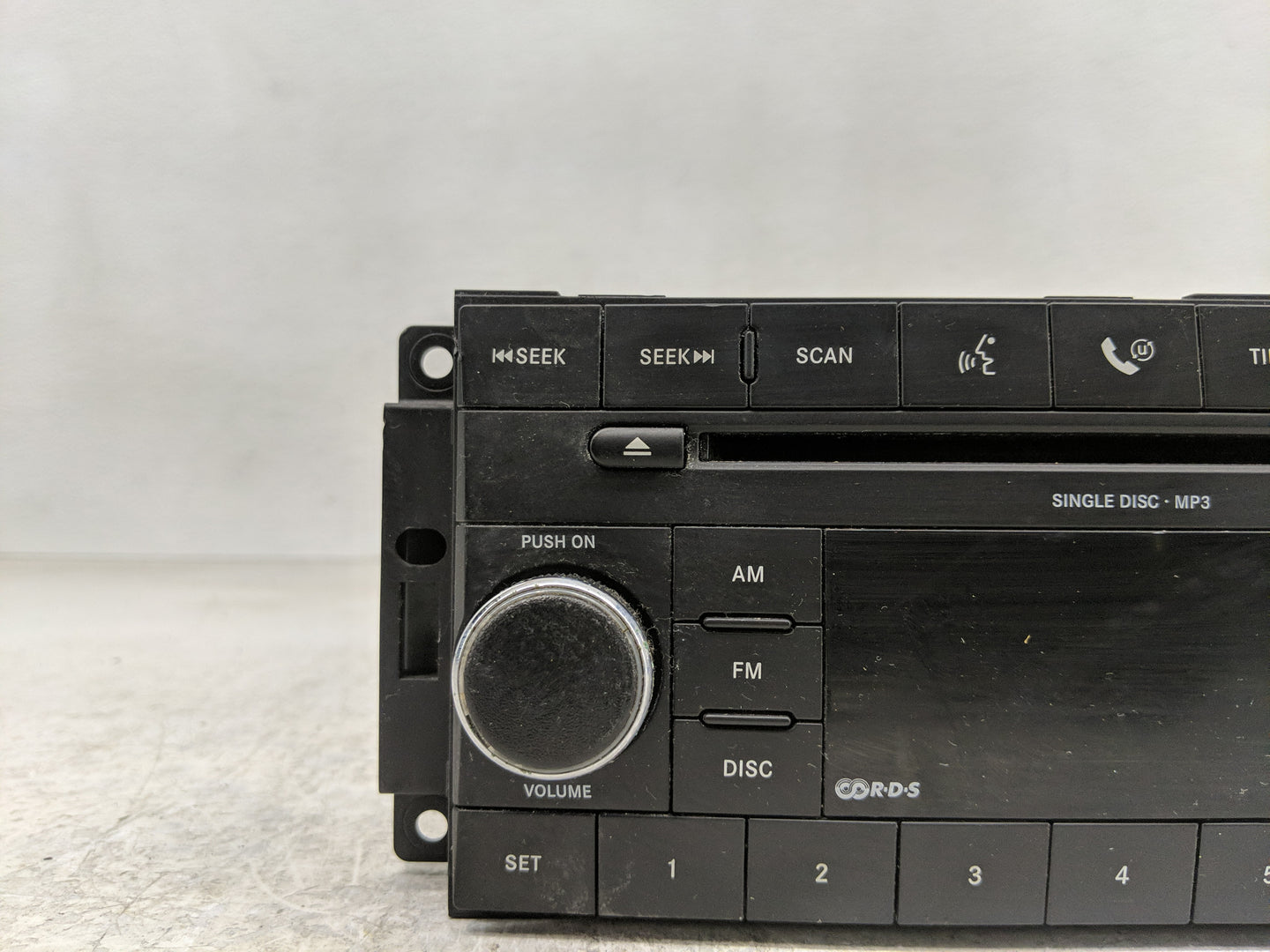 2008-2010 Dodge Charger Radio AM FM Cd Player Receiver Replacement Fits Fits 2008 2009 2010 OEM Used Auto Parts - Oemusedaut
