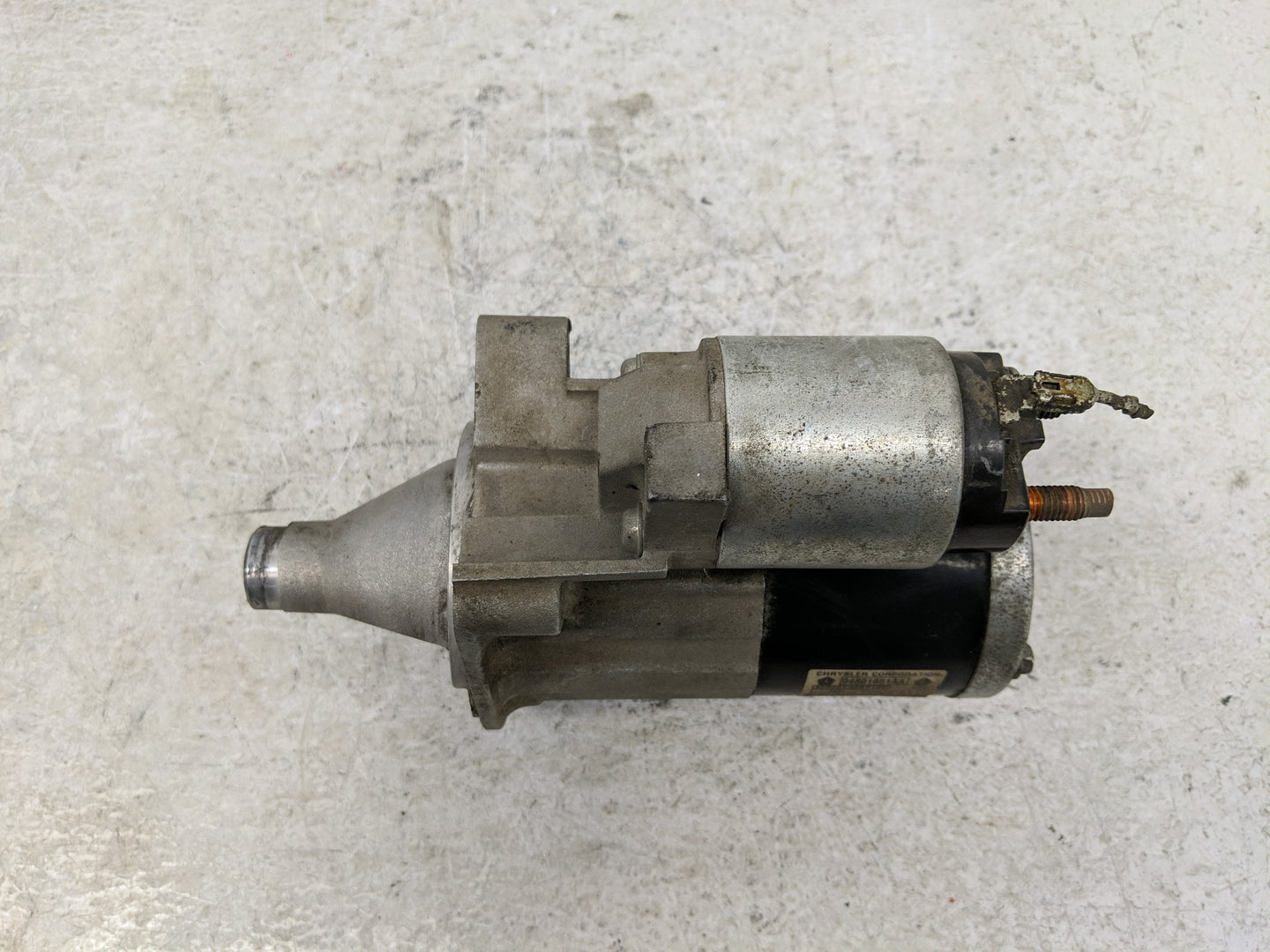 2007-2010 Dodge Charger Car Starter Motor Solenoid OEM P/N:04801651AA Fits Fits 2007 2008 2009 2010 OEM Used Auto Parts - Oe