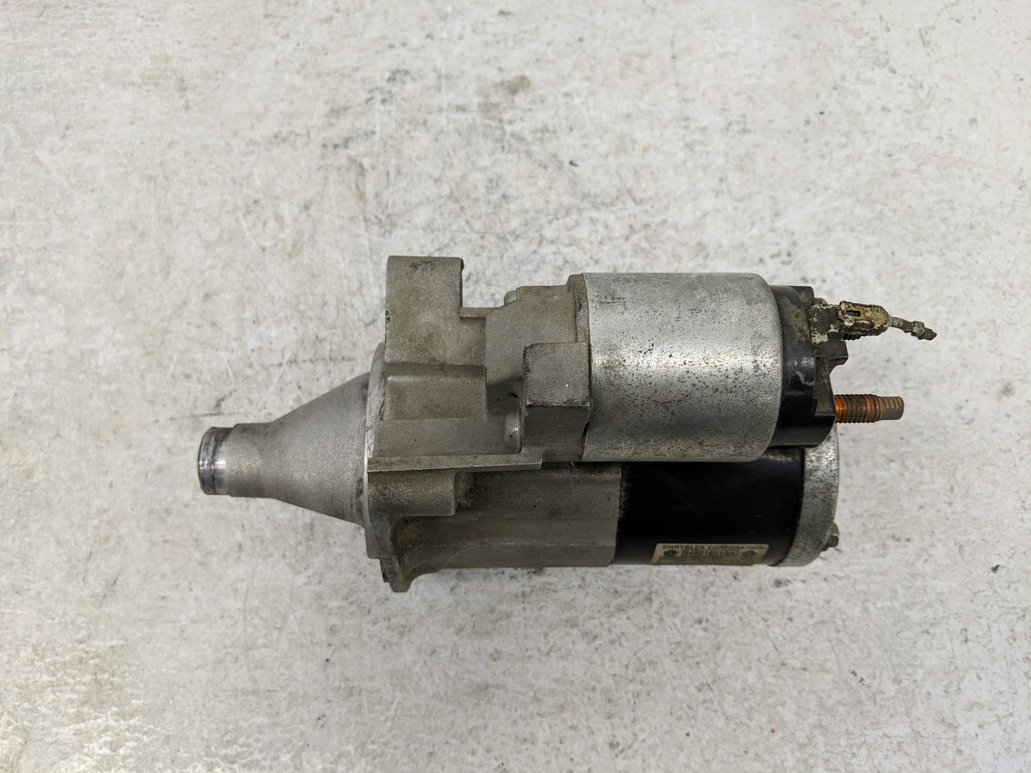2007-2010 Dodge Charger Car Starter Motor Solenoid OEM P/N:04801651AA Fits Fits 2007 2008 2009 2010 OEM Used Auto Parts - Oe
