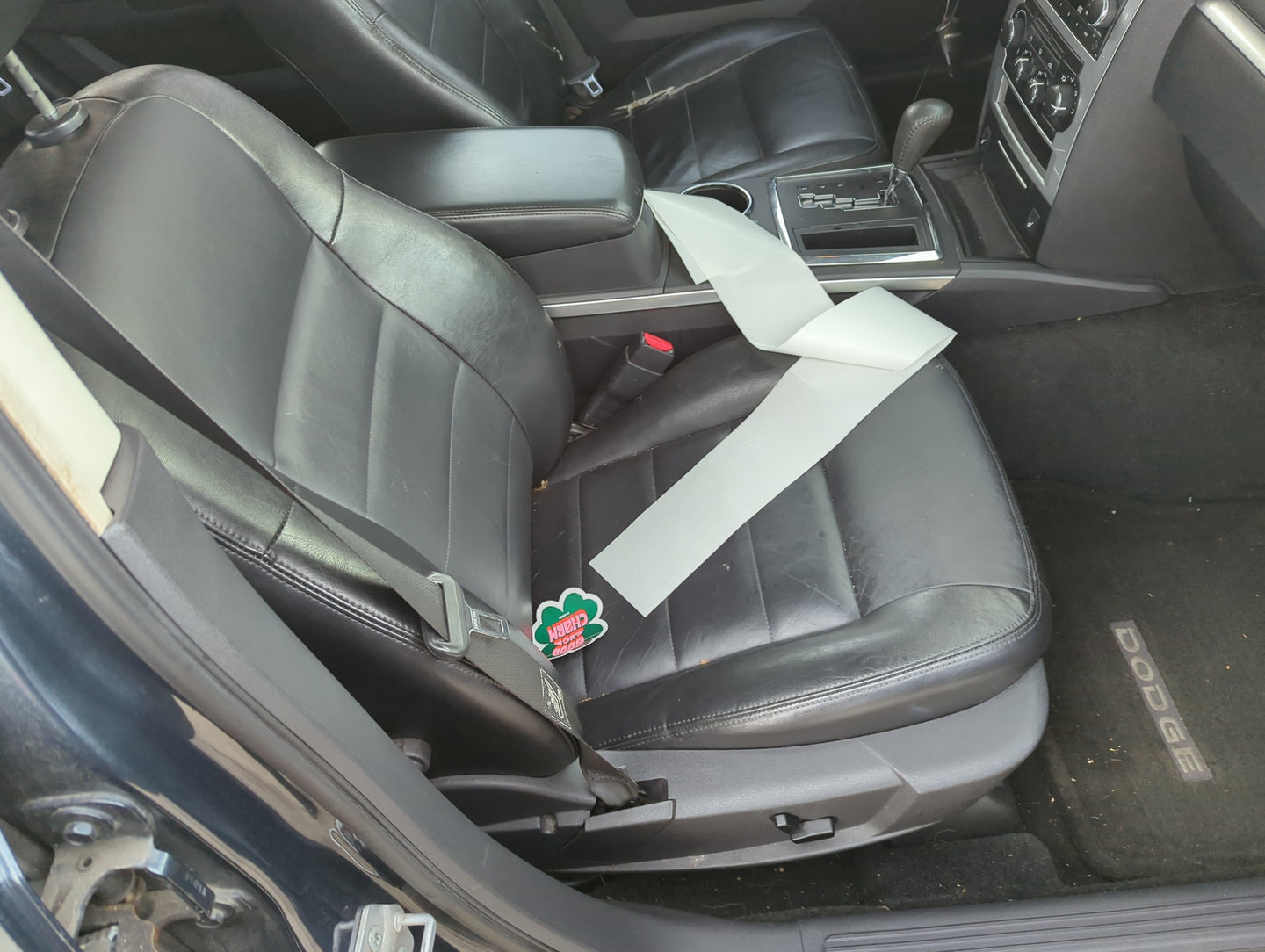 2006-2008 Dodge Charger Passenger Front Seat Oem 1289626 - Oemusedautoparts1.com