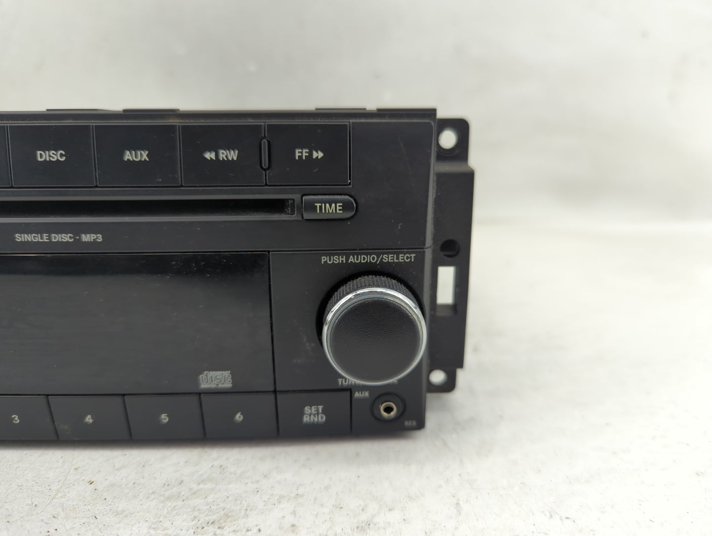 2008-2010 Dodge Charger Radio AM FM Cd Player Receiver Replacement P/N:P68021159AC Fits Fits 2008 2009 2010 OEM Used Auto Pa