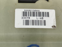 2008 Dodge Charger Master Power Window Switch Replacement Driver Side Left P/N:04602780AA Fits OEM Used Auto Parts - Oemused