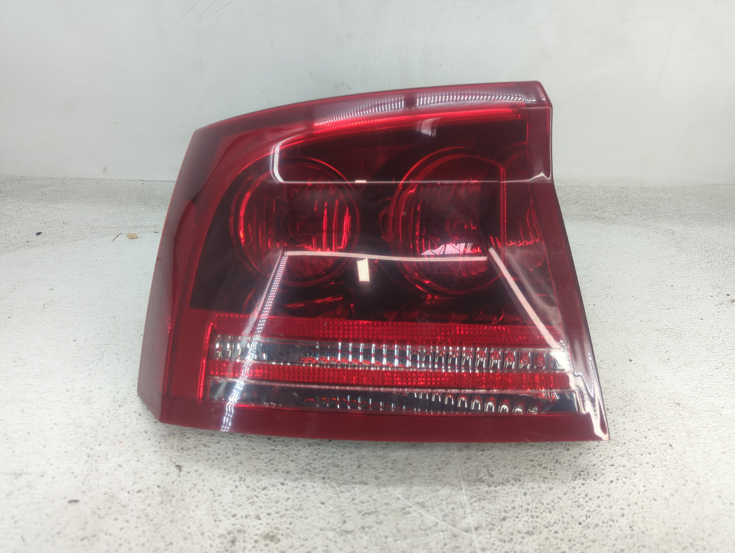 2006-2008 Dodge Charger Tail Light Assembly Driver Left OEM Fits Fits 2006 2007 2008 OEM Used Auto Parts - Oemusedautoparts1