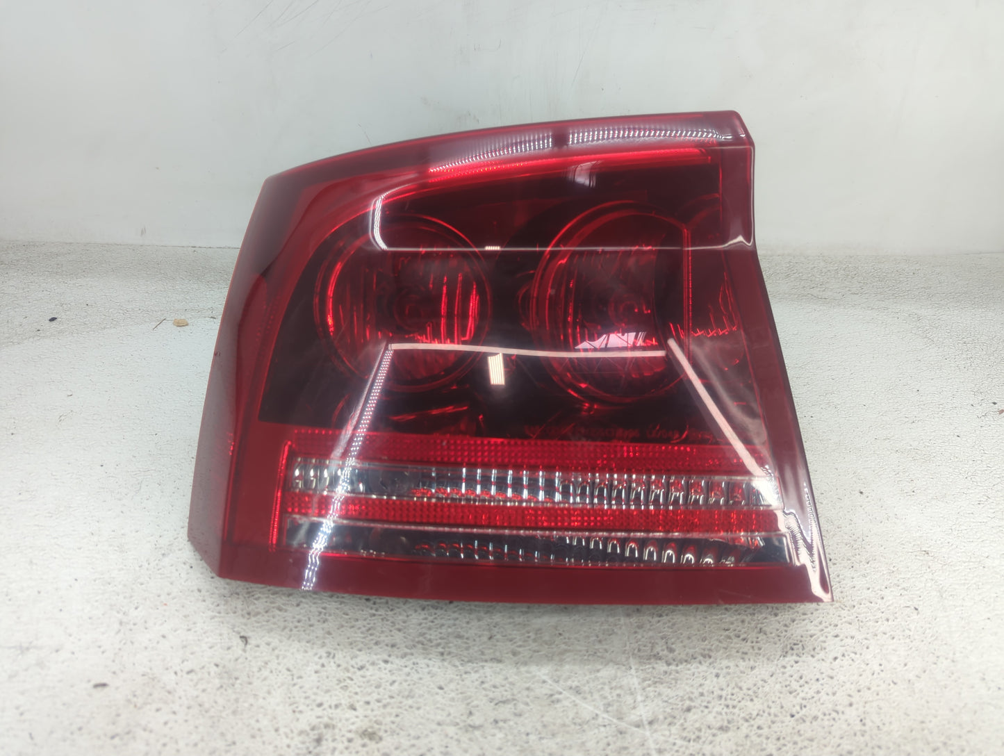 2006-2008 Dodge Charger Tail Light Assembly Driver Left OEM Fits Fits 2006 2007 2008 OEM Used Auto Parts - Oemusedautoparts1