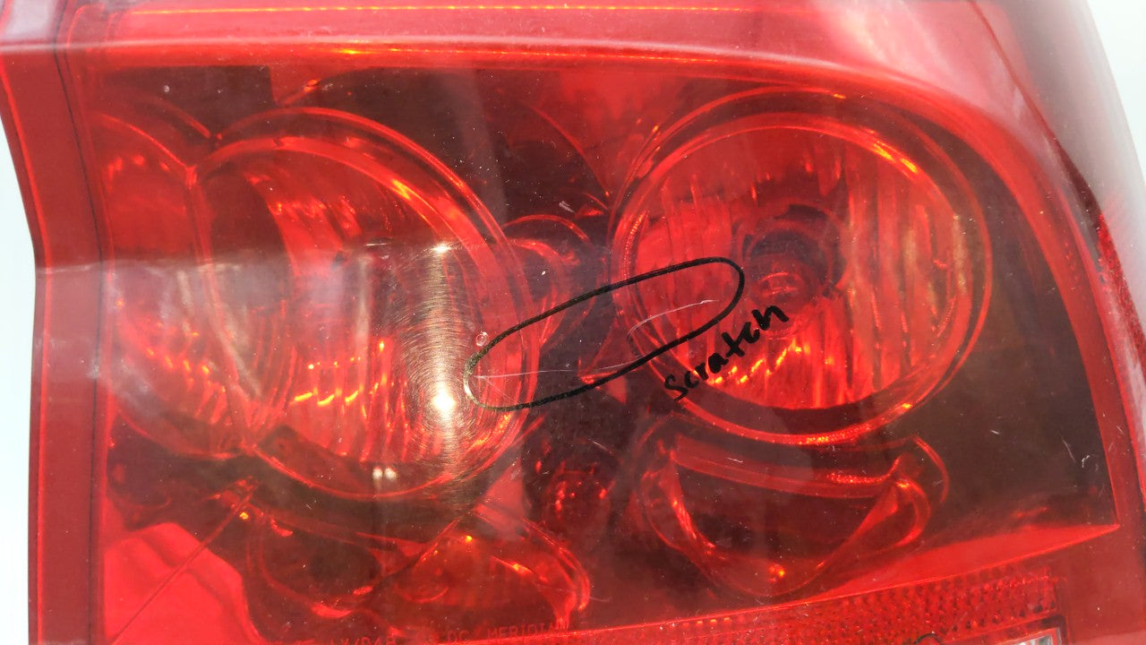 2006-2008 Dodge Charger Tail Light Assembly Passenger Right OEM Fits Fits 2006 2007 2008 OEM Used Auto Parts - Oemusedautopa