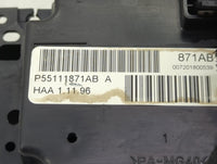 2008-2010 Dodge Charger Climate Control Module Temperature AC/Heater Replacement P/N:P55111871AB Fits Fits 2008 2009 2010 OE