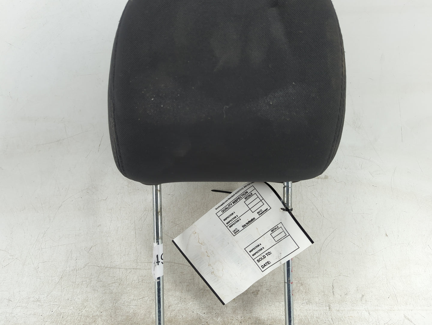 2006-2008 Dodge Charger Headrest Head Rest Front Driver Seat Black - Oemusedautoparts1.com