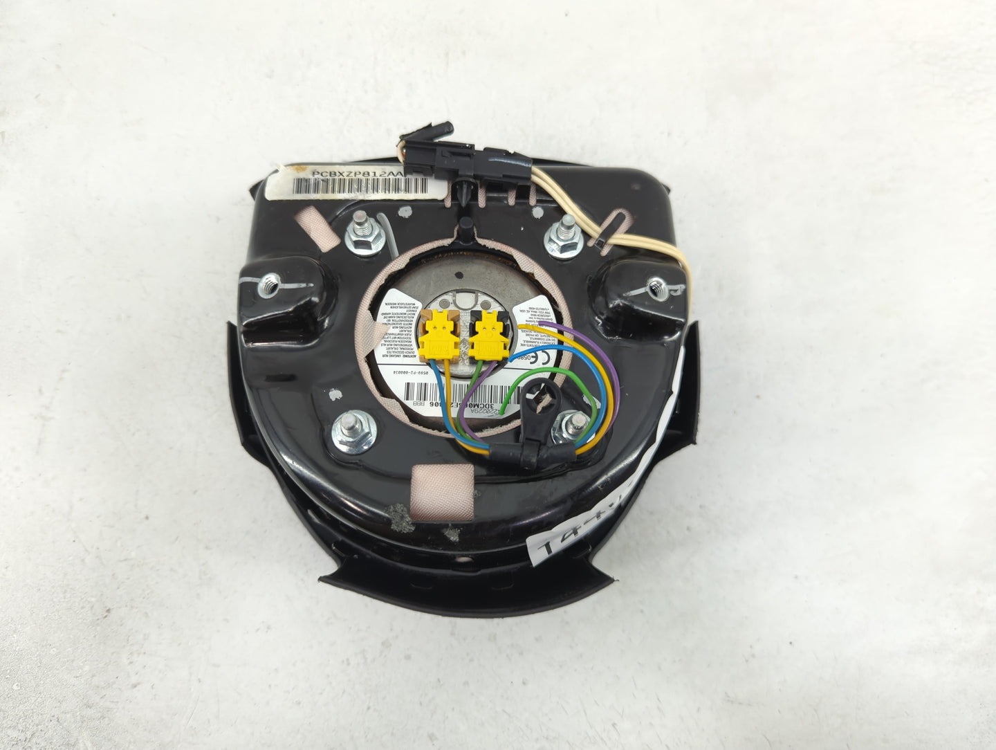 2008-2010 Dodge Charger Air Bag Driver Left Steering Wheel Mounted P/N:3DCM066E29806 34220229A Fits Fits 2008 2009 2010 2011