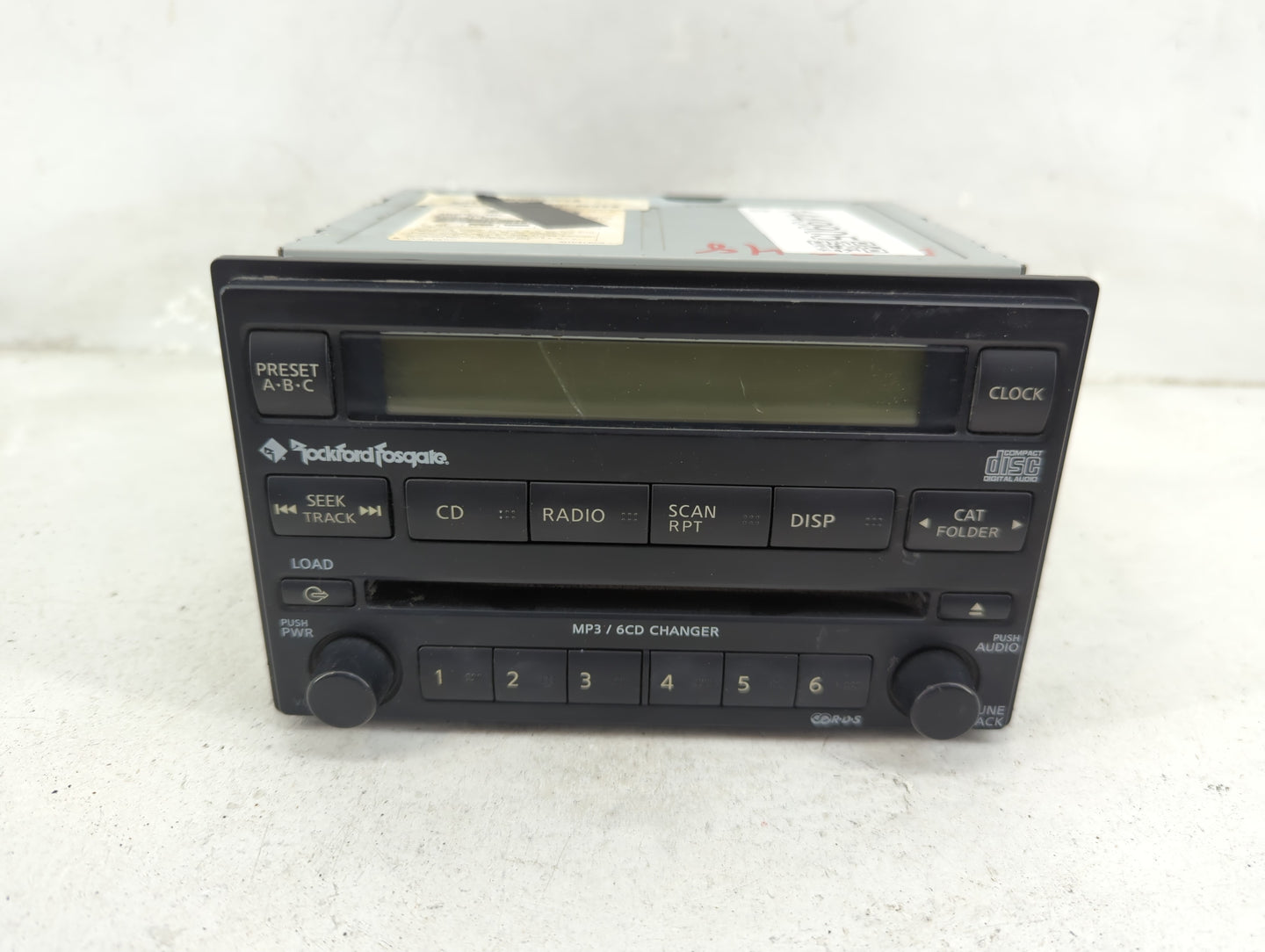 2008-2009 Dodge Charger Radio AM FM Cd Player Receiver Replacement Fits Fits 2008 2009 2010 OEM Used Auto Parts - Oemusedaut