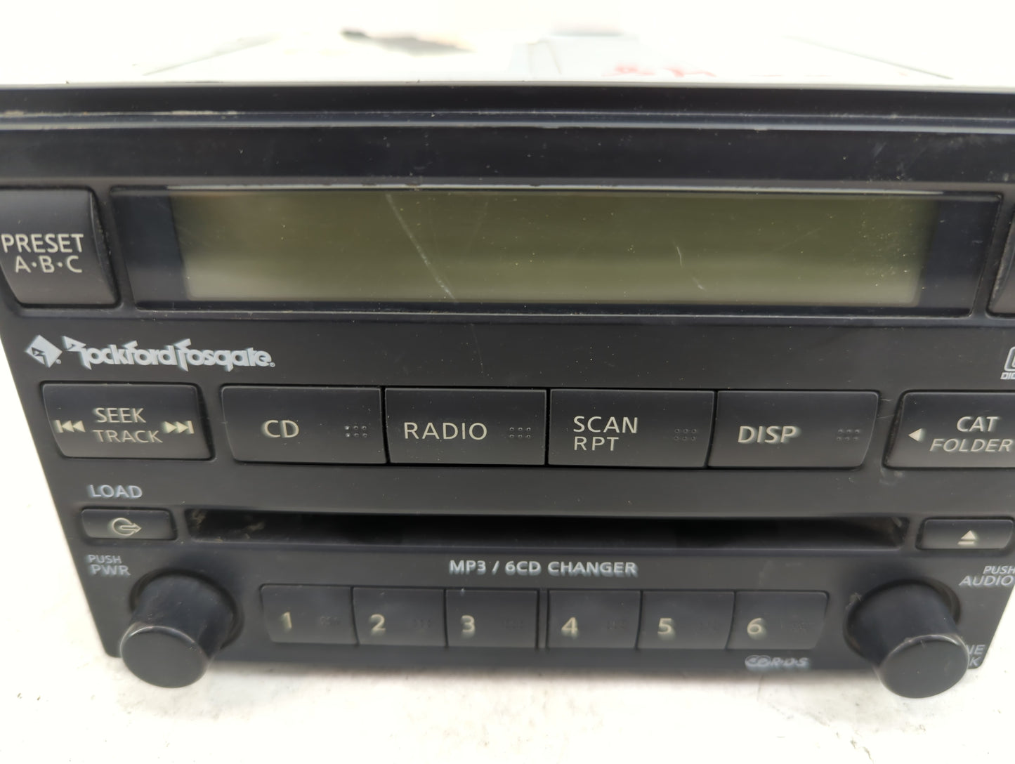 2008-2009 Dodge Charger Radio AM FM Cd Player Receiver Replacement Fits Fits 2008 2009 2010 OEM Used Auto Parts - Oemusedaut