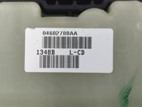 2006-2010 Dodge Charger Master Power Window Switch Replacement Driver Side Left P/N:04602780AA Fits OEM Used Auto Parts - Oe