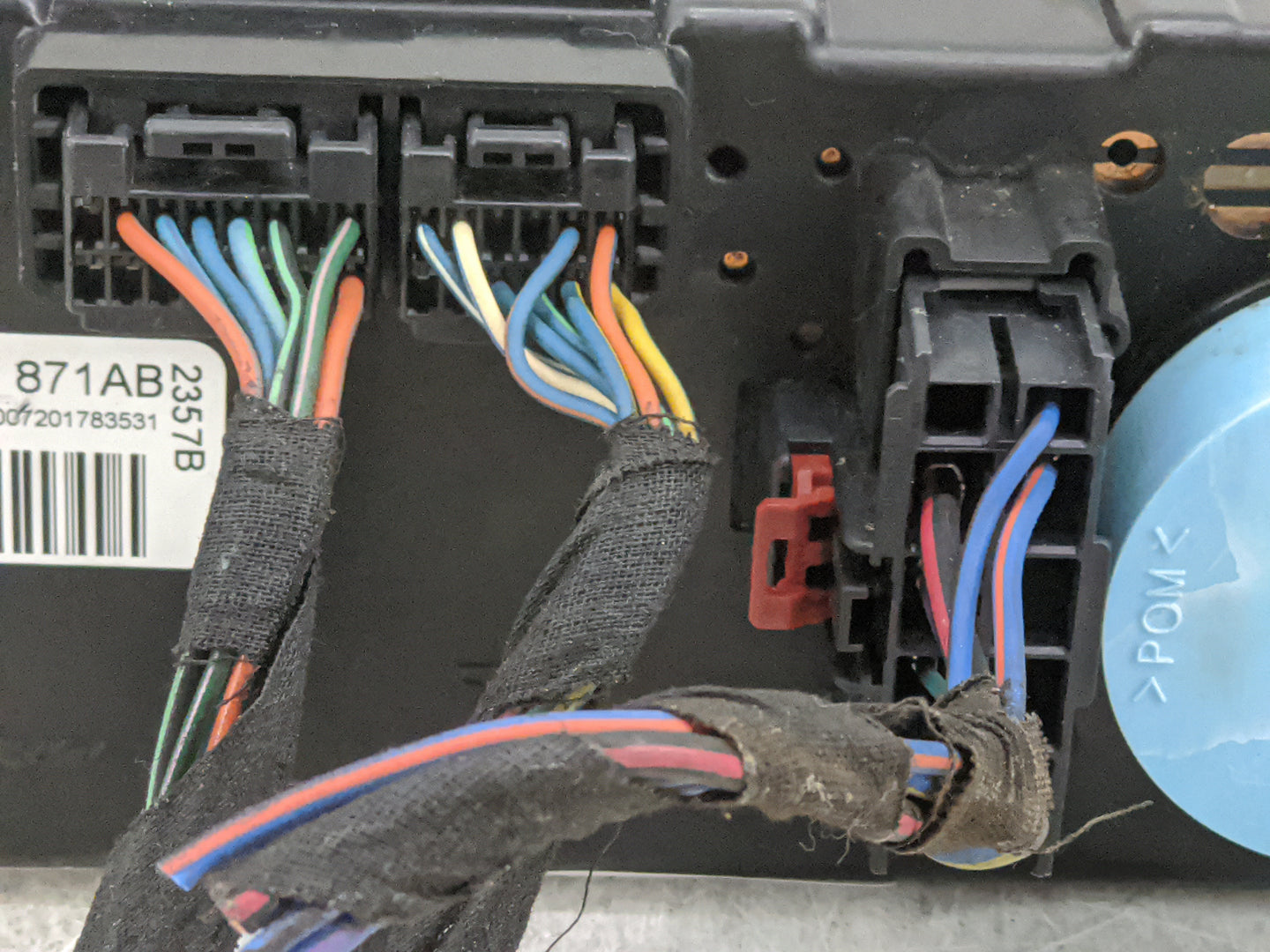 2008-2010 Dodge Charger Climate Control Module Temperature AC/Heater Replacement P/N:P55111871AB Fits Fits 2008 2009 2010 OE