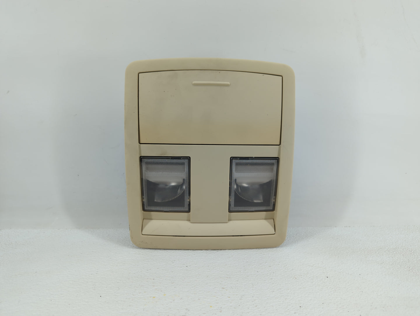 2008 Dodge Charger Overhead Roof Console Light Beige - Oemusedautoparts1.com
